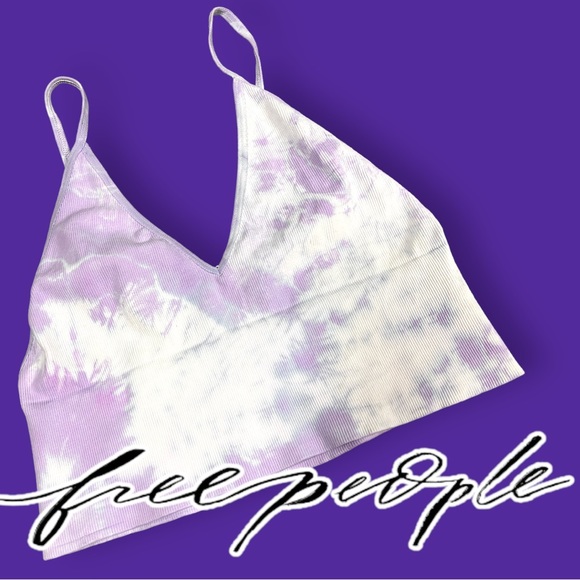 Free People Other - Originally NWOT hand tie dyed Free People Intimately Ali Seamless Bralette. M/L